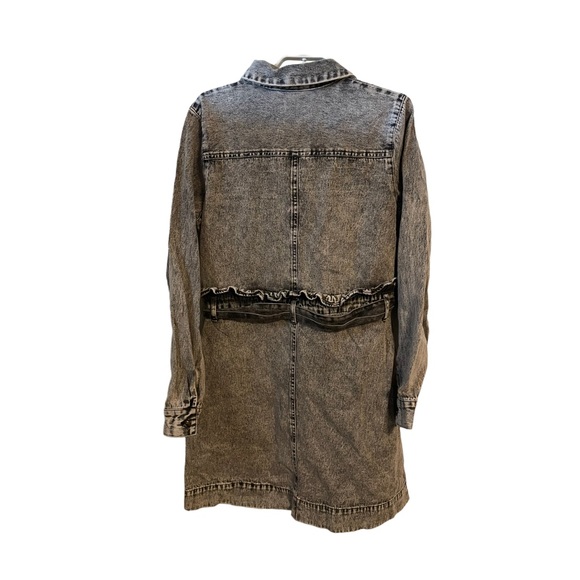 Who What Wear Black Washed Jean Dress NWT - Picture 2 of 4